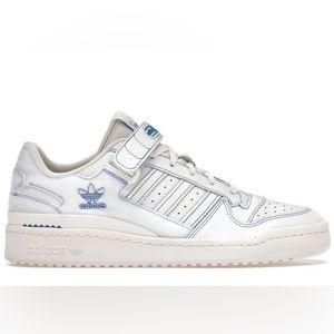 adidas Forum Low "Off White Blue Bird" GX1018 Men's Size 6 Shoes Sneakers NEW